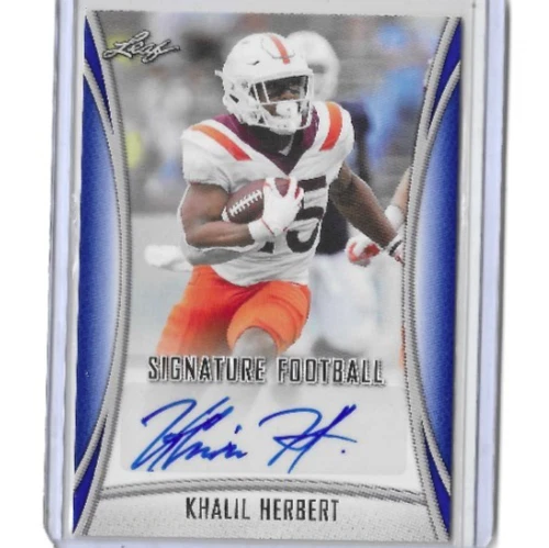 Khalil Herbert Leaf Signature Autographs #BAKH2 Base