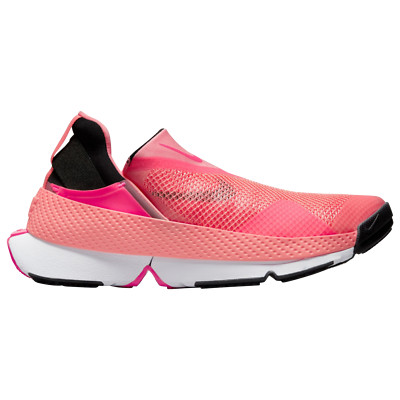 Nike Go FlyEase Easy On/Off Shoes in Pink Gaze/White | eBay