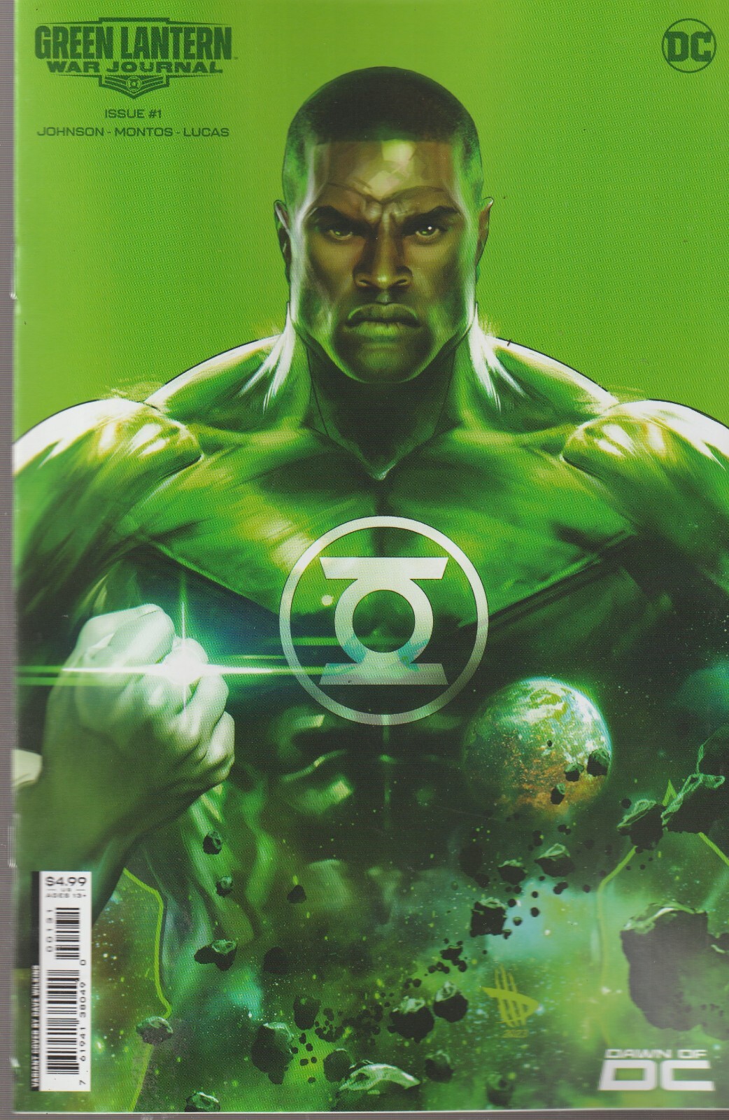 DC COMICS GREEN LANTERN WAR JOURNAL #1 NOVEMBER 2023 WILKINS 1ST PRINT NM