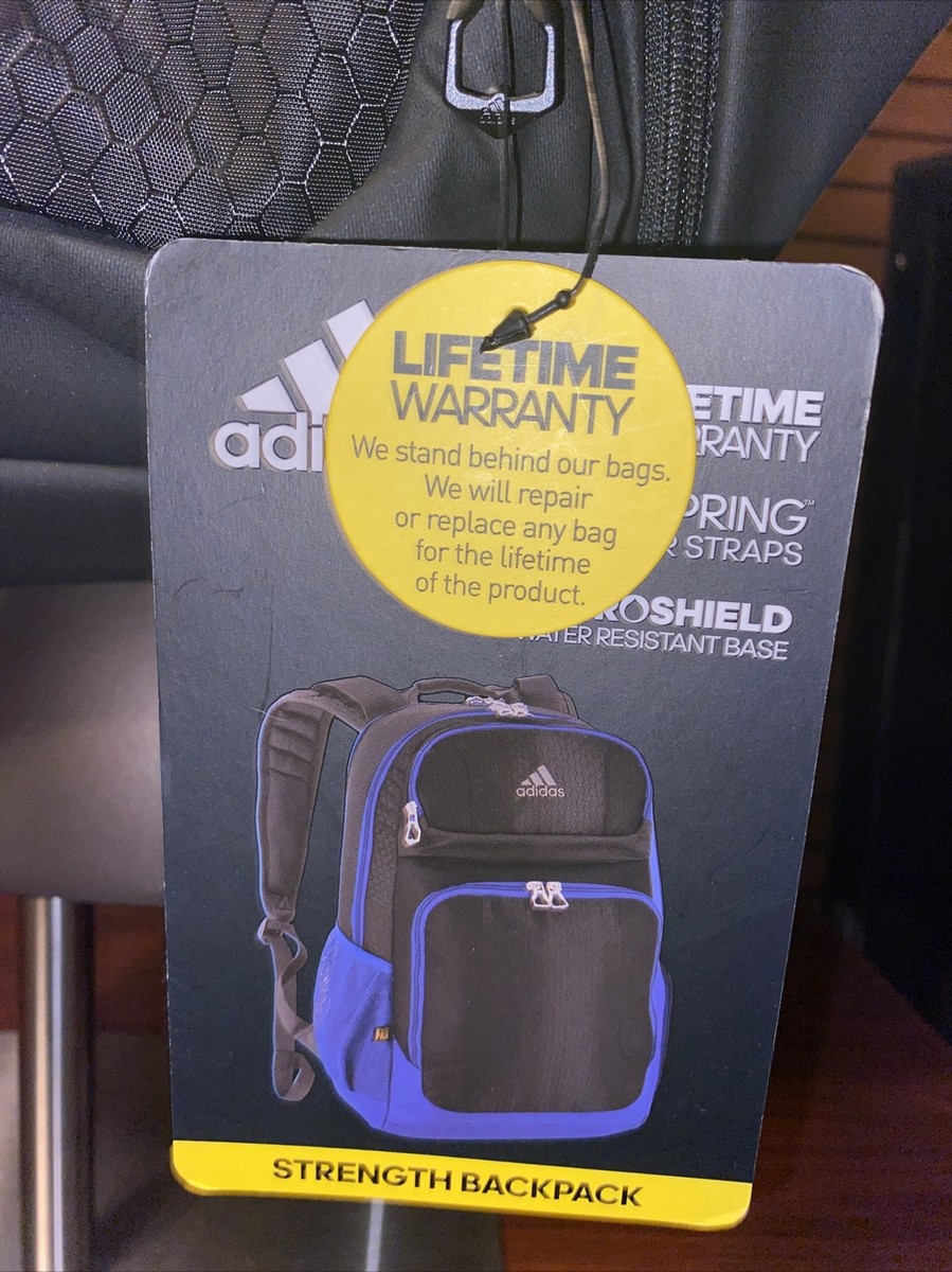 NBA Finals Logo Adidas Black Laptop Backpack New With Tags