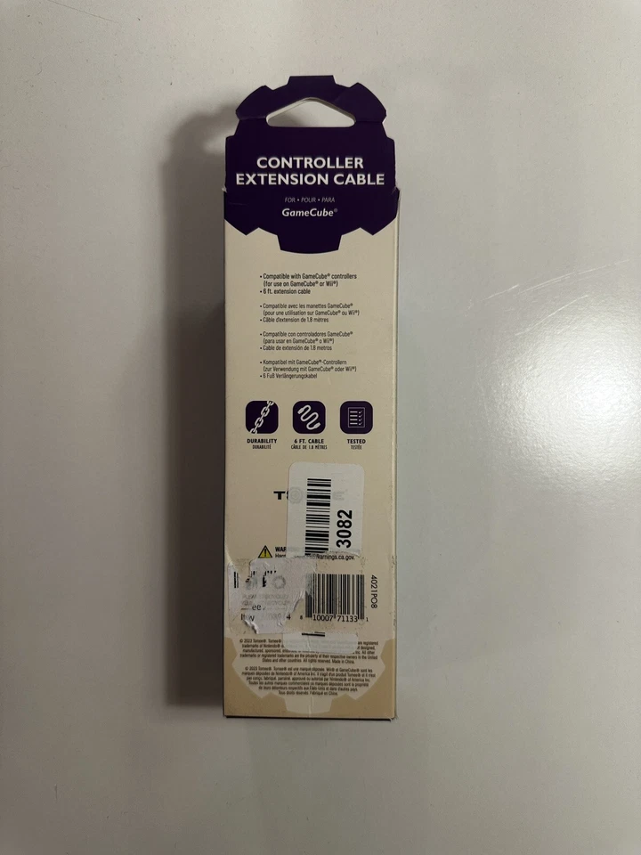 Tomee 6 ft Controller Extension Cable For GameCube® / Wii® - Image 2 of 3