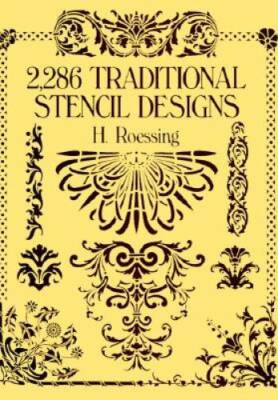 2,286 Traditional Stencil Designs (Dover Pictorial Archive) - Paperback - GOOD