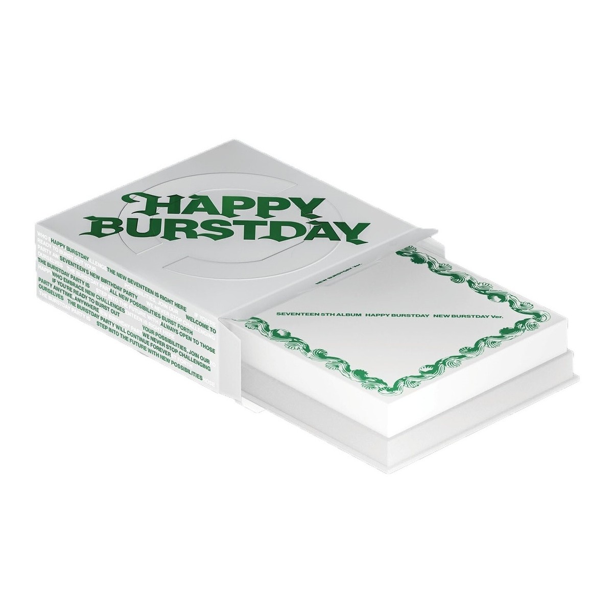SEVENTEEN 5th Album HAPPY BURSTDAY NEW BURSTDAY Ver CD+P