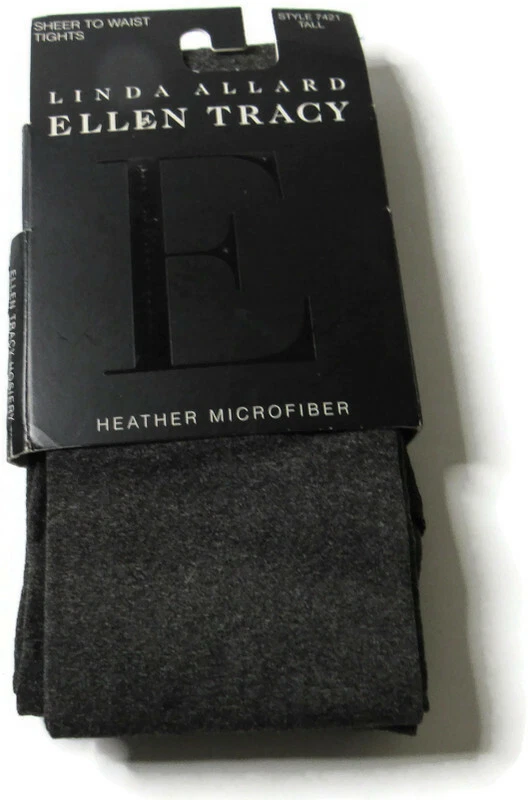 复古高透明腰紧身衣 Linda Allard Ellen Tracy 7421 黑色 Heather — 第 2/4 张图片