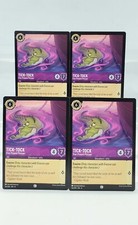 Disney Lorcana Tick-Tock - Ever-Present Pursuer 56/204 Ursula's Return - 4 Cards