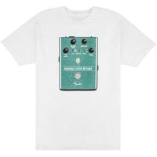 Fender Marine Layer Reverb T-Shirt  Medium  White