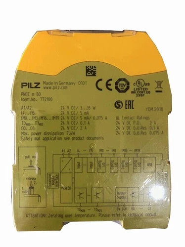 772100 1PC New PILZ PNOZ m B0 Safety Relay 772100 Fast Shipping - Picture 1 of 1