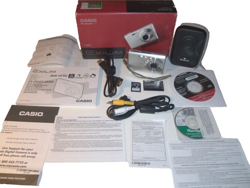 CASIO HIGH SPEED EXILIM EX-ZR20 16.1MP Q. 8x Zoom Lens Black | eBay