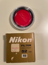 camera lens filters: 52mm, 6 filters; original owner, excellent condition