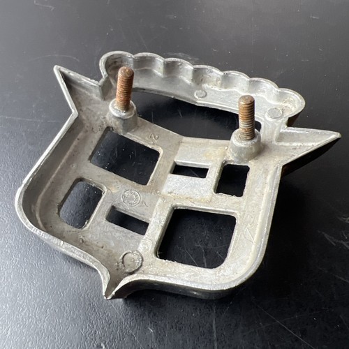 Vintage Cadillac Emblem Bezel For 1950? Hood Chrome - Picture 6 of 16
