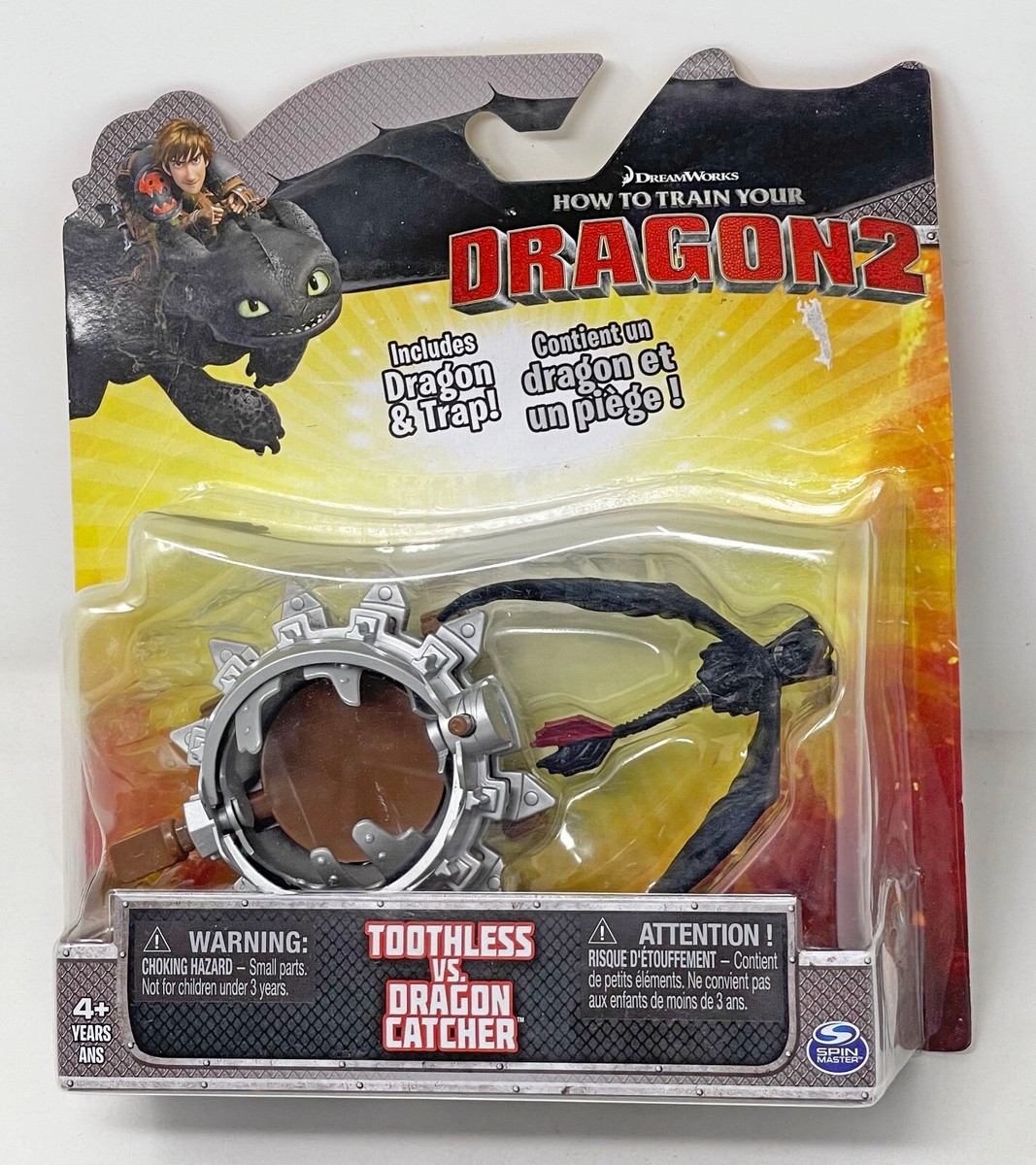 How to Train Your Dragon 2 Toothless vs. Dragon Catcher Action