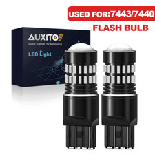 2pcs T20 7440 7443 Red Led Strobe Flash Blinking Brake Tail Lightparking Bulbs 2pcs T20 7440 7443 Red Led Strobe Flash Blinking Brake Tail Lightparking Bulbs