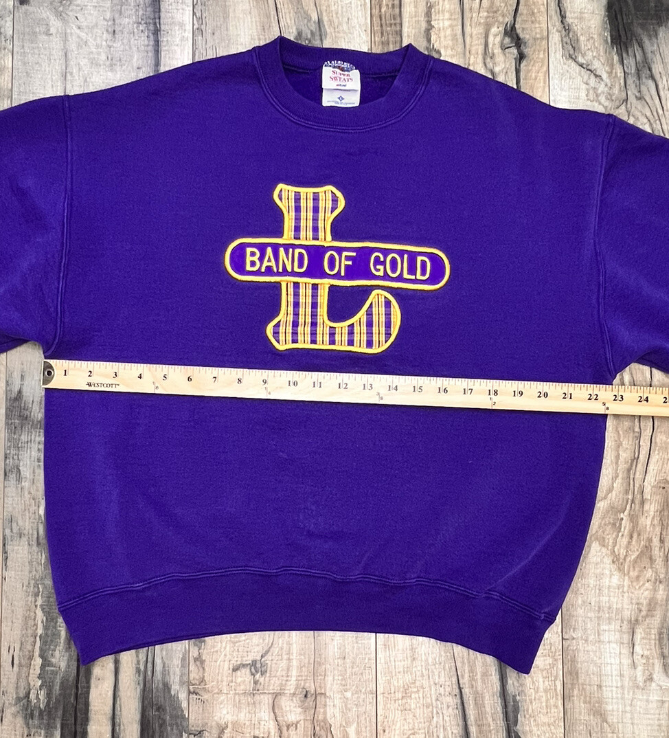 Vintage 90s Jerzees Super Sweats Mens L Sweatshirt Made In