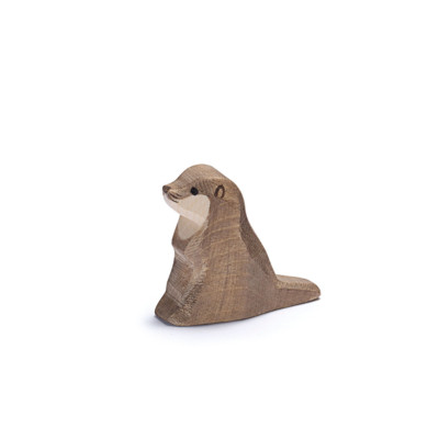 Seeotter klein - Ostheimer 16279 Holzfigur Otter NEU