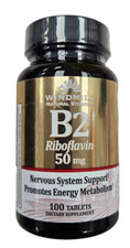 Windmill Vitamin B2 50mg Riboflavin 100 Table...