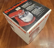 Kitchen Aid Ice Cream Maker With Attachment Accessory White