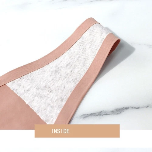 Damskie Ice Silk Bezszwowe majtki Bielizna G-String Bielizna Sexy Cienki pasek Stringi - Zdjęcie 13 z 26