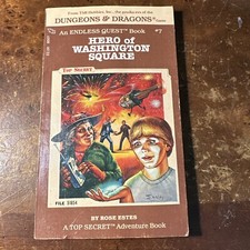 Dungeons & Dragons ENDLESS QUEST #7 Hero of Washington Square TSR 1st Print VG