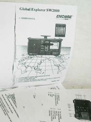 Récepteur Radio Encore Global Explorer SW2000 - 22 Bandes - Occasion Fonctionnelle