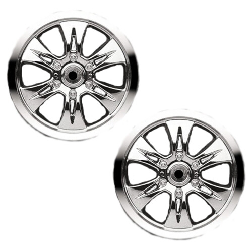 Pro-Line Velocity Six Wheel Chrome Rims for Traxxas T/E-Maxx PRO2657-01 ...