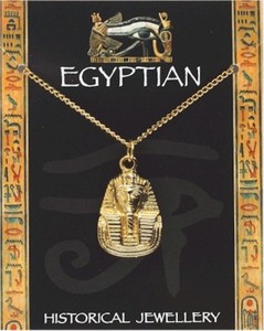 Authentic Egyptian Tutankhamun Pendant - Gold Plated