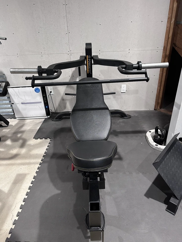 Powertec Isolateral Workbench Multi-Press.  Lightly Use. - Image 2 of 3
