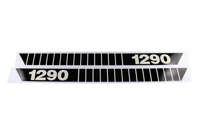 David Brown S80 ''Q'' Fahrerhaus Aufkleber, Kotflügel Paar, 1290, 62 mm breit (41317)