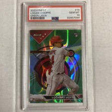 2023 Finest Green Refractor Logan O’Hoppe ROOKIE 18/99 PSA 10 DRPS