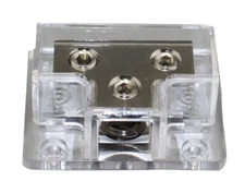 Power Distribution Block 1x0GA In 2x4GA Out Amp Installation PD033-4GA