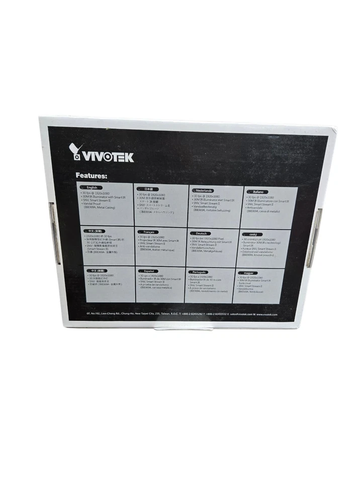 Vivotek IB8369A 2MP Bullet Network Camera Smart IR SNV - Image 4 of 4