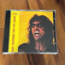ALICE COOPER When Nightmares Turn Into Dreams RARE LIVE CD Steve Hunter LIKE NEW ALICE COOPER When Nightmares Turn Into Dreams RARE LIVE CD Steve Hunter LIKE NEW