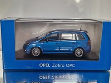 *BOXED* 1:43 MINICHAMPS OPEL Zafira B OPC (Arden Blue) Vauxhall LHD MODEL CAR!!