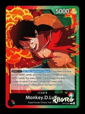 Monkey.D.Luffy (001) OP13-001 Carrying On His Will NM One Piece