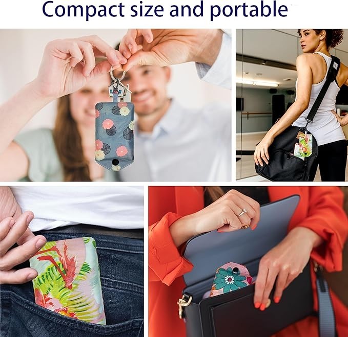 Large Reusable Bags Shopping Washable Foldable 6 Pack Grocery Bags Heavy Best