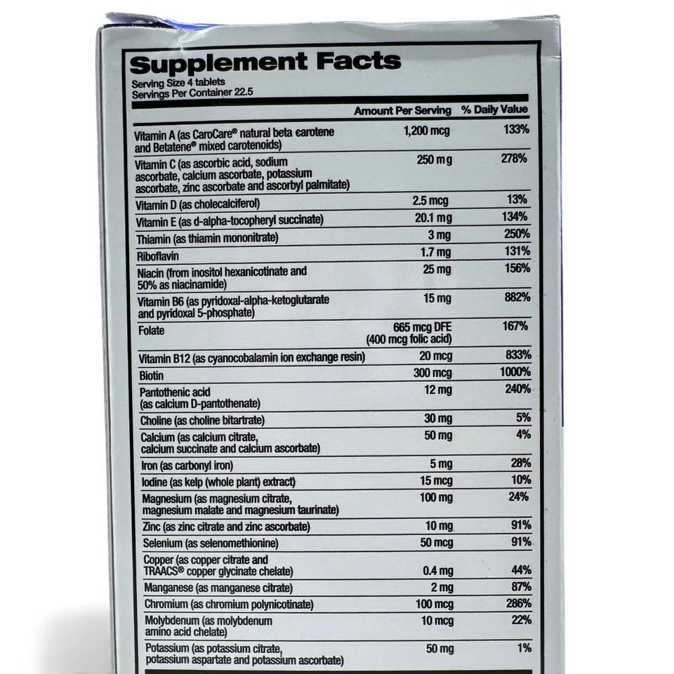 Focus Factor Nutrition for The Brain ОРИГИНАЛЬНАЯ ФОРМУЛА 90 таблеток срок годности 08/2027 - Изображение 4 из 4