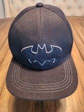 Batman Six Flags Amusement Park Vintage Marvel DC Comics Snapback Black Hat