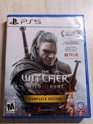 The Witcher 3: Wild Hunt Complete Edition Sony PlayStation 5 PS5 In Case