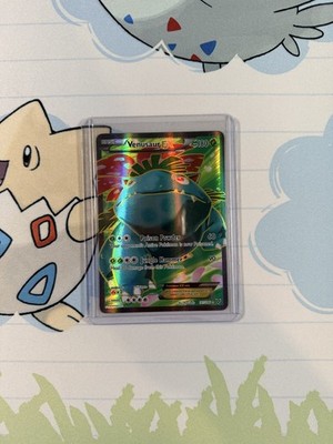 Pokémon Venusaur EX #141/146 XY Base Set Ultra Rare Full Art Holo 