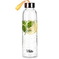 Trinkflasche Wasserflasche Glasflasche 500Ml Borosilikatglas Sport Vilde
