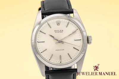 Rolex Oyster Precision 6424 Rare Jumbo Stainless Steel Manual Winding 36mm