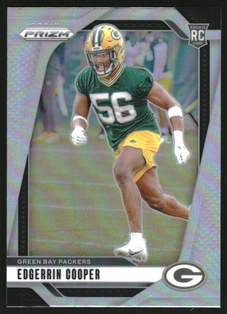 2024 Panini Prizm Prizms Silver #331 Edgerrin Cooper - FB