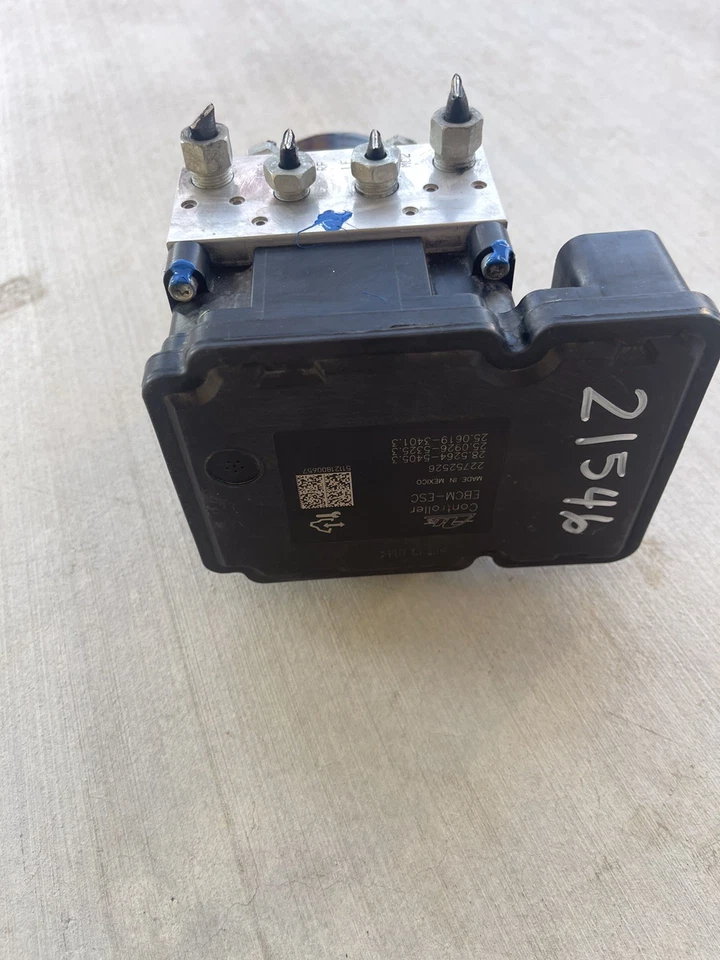 Conjunto de bomba módulo de control de freno antibloqueo ABS 2011-2016 Cadillac SRX 22752525 Foto 3 de 4