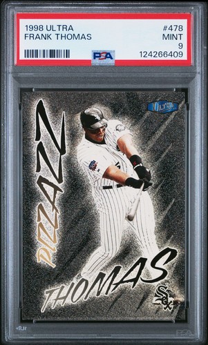 PSA 9 MINT 1998 ULTRA FRANK THOMAS #478 WHITE SOX 66409 B138