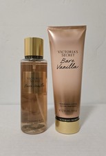 Victoria s Secret - Bare Vanilla Fragrance Mist Lotion Set of 2 - New