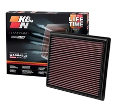 K&N 33-2443 Replacement Drop In Air Filter For Camry/Sienna/Lexus/Mitsubishi