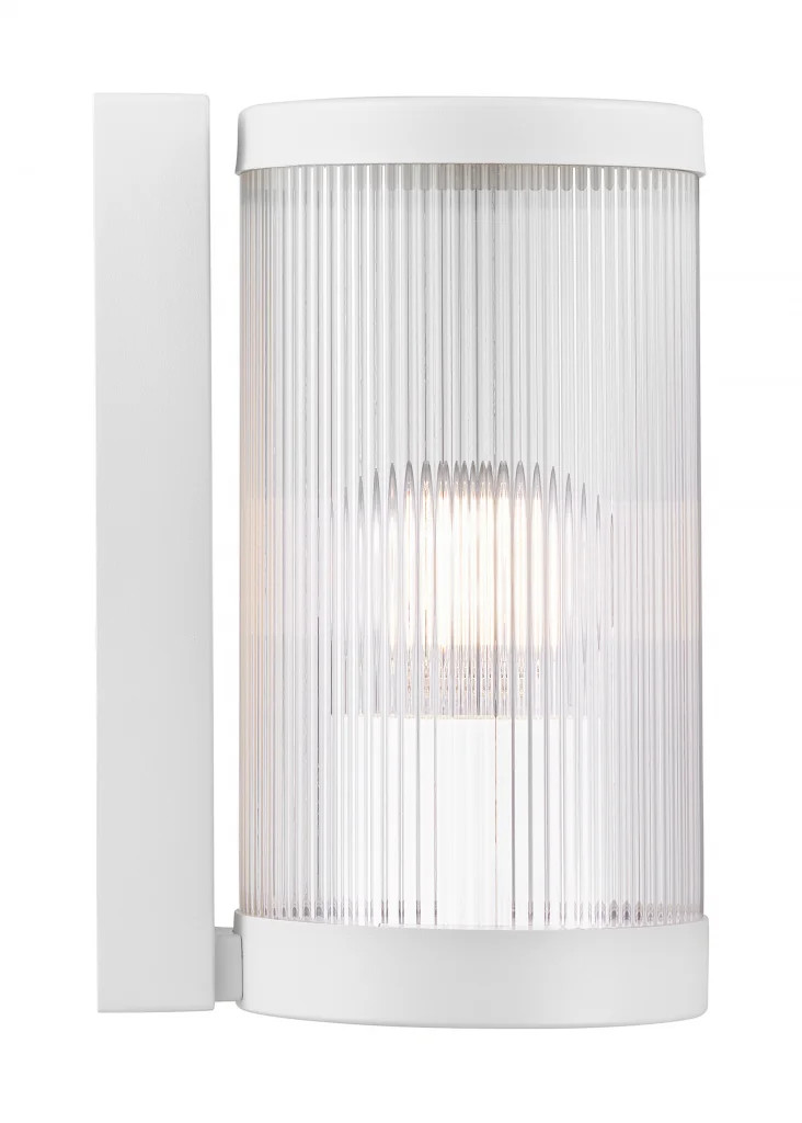 Nordlux Unisex White Coupar Outdoor Wall Light Plastic Garden E27 Ip54 Mains - Image 2