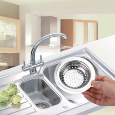 PREMIUM KITCHEN SINK REPLACEMENT DRAIN WASTE FILTER PLUG BASIN STRAINER DRAINER