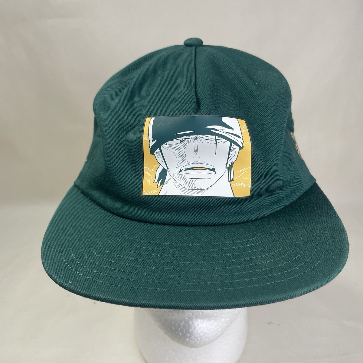 One Piece x Vans Collaboration, Jockey Cap Hat - Green Zoro