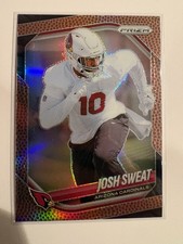 JOSH SWEAT 2025 Panini Prizm #4 Pigskin Prizm /180