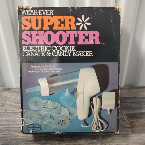 Super Shooter Elektrische Süßigkeiten Keks Maschine NEU